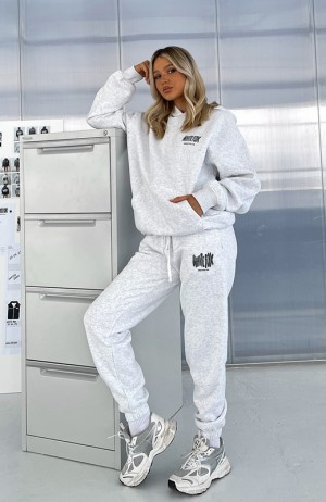 Women's White Fox Archive 6.0 Sweatpants White | QKLI-32490