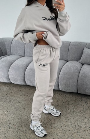 Women's White Fox Season 7 Sweatpants White | HUIE-05127