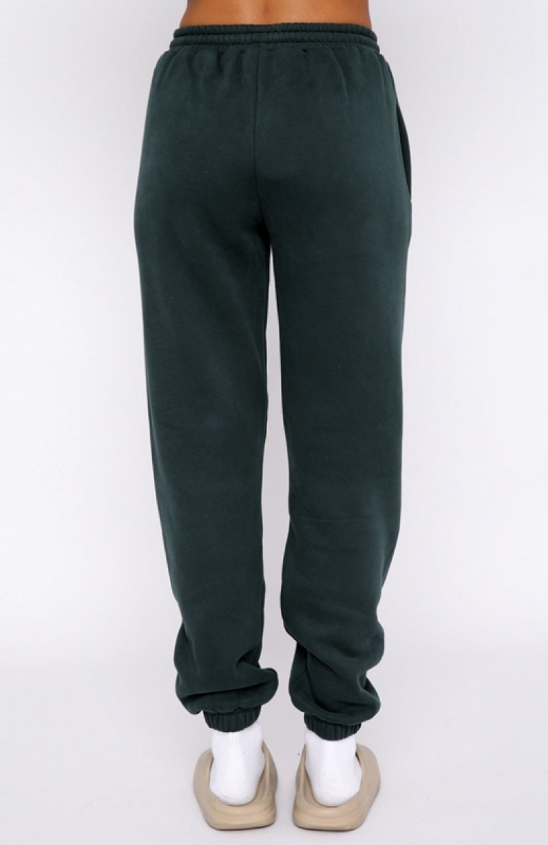 Women's White Fox 4th Edition Sweatpants Green | XQVE-79264