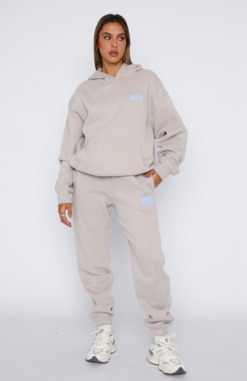 Women's White Fox Archive 6.0 Sweatpants Grey | HXMQ-17523