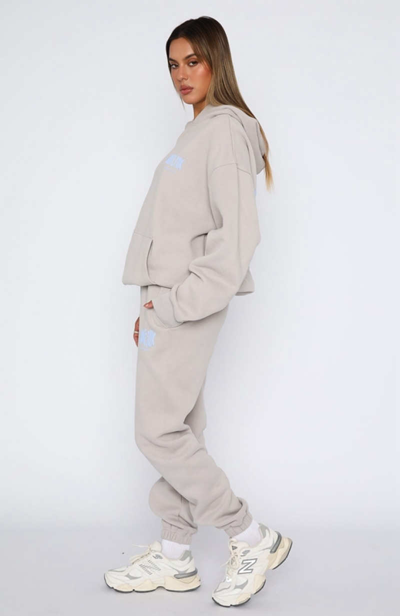 Women's White Fox Archive 6.0 Sweatpants Grey | HXMQ-17523