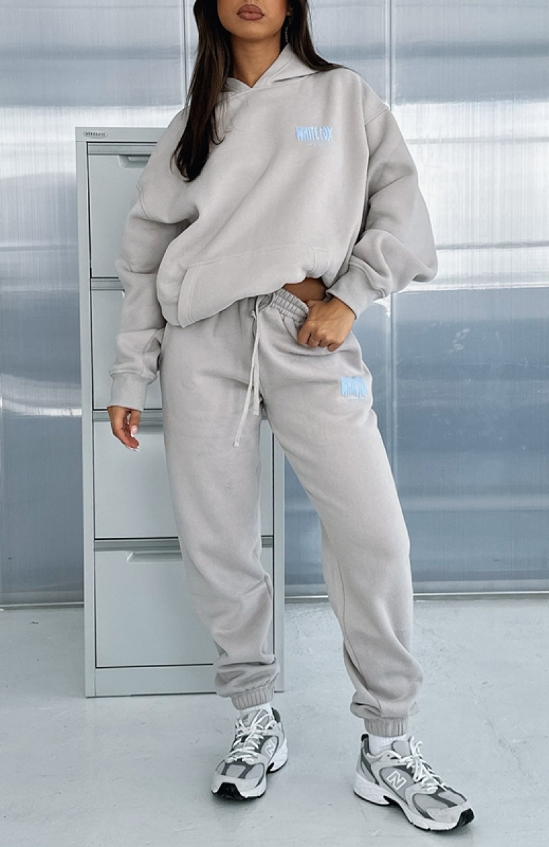 Women\'s White Fox Archive 6.0 Sweatpants Grey | HXMQ-17523