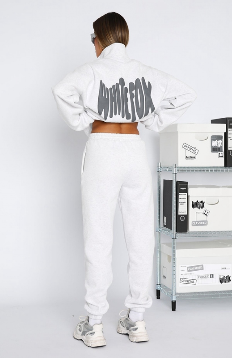 Women's White Fox Archive 6.0 Sweatpants White | QKLI-32490