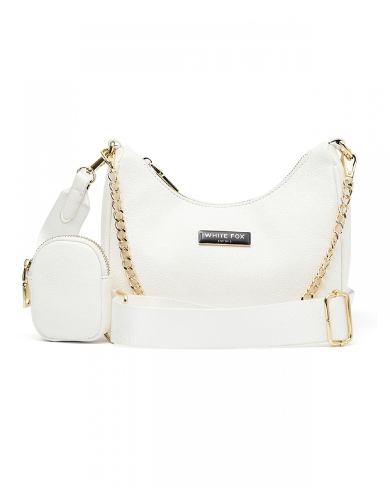 Women's White Fox Keep Showing Bags White | MTWK-76018