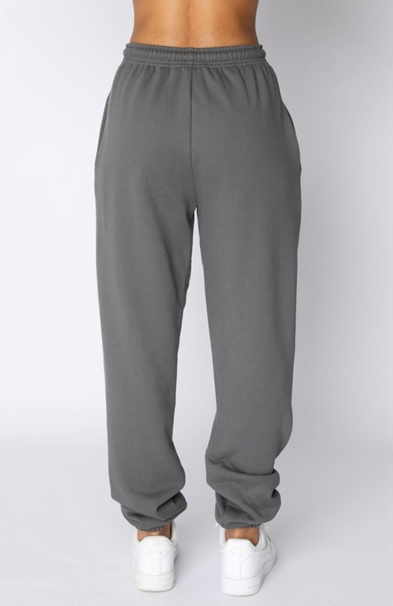 Women's White Fox Not An Issue Sweatpants Grey | IMHZ-34851