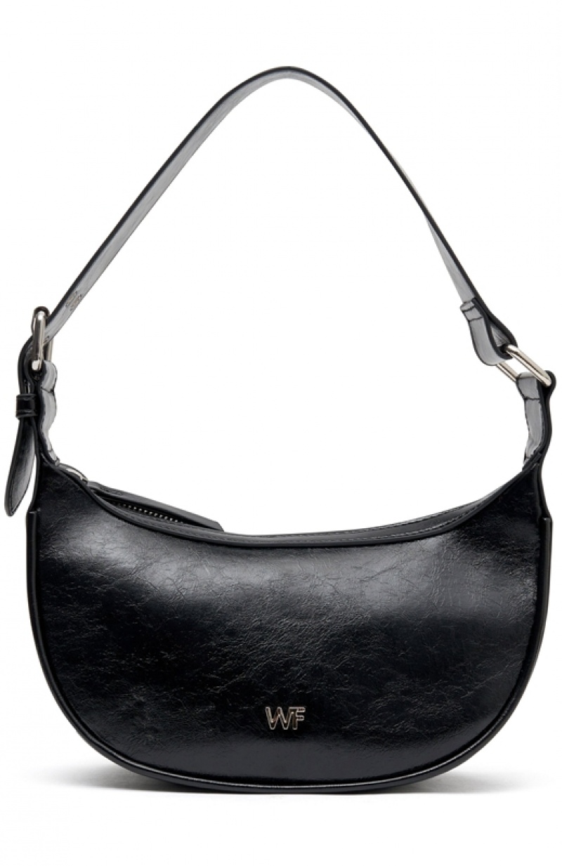 Women's White Fox Orelia  Shoulder Bags Black | RTFO-08469