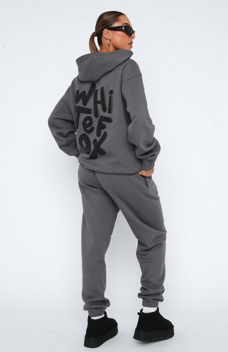 Women's White Fox The New Standard Sweatpants Grey | AKBV-45790